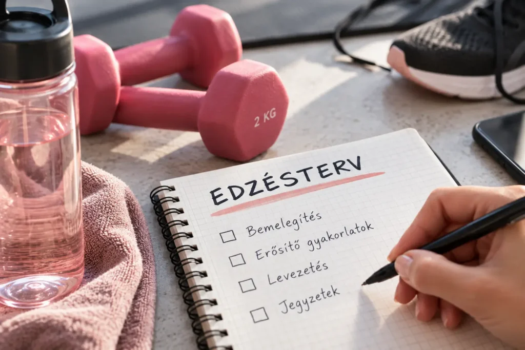 Kezdő súlyzós edzésterv nőknek